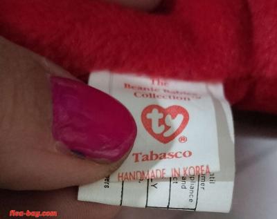 Rare Ty Beanie Baby Tabasco - Thumbnail 3