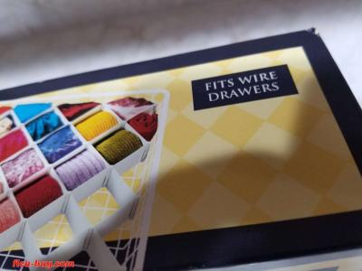 New Diamond Drawer Organizer Storage Bedroom Free Shipping - Thumbnail 5