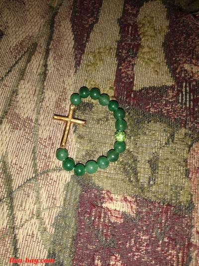 great beads cross bracelet - Thumbnail 2