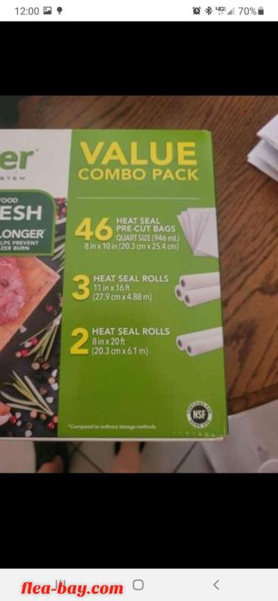 Food Saver with bags - Thumbnail 4