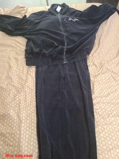 Old school Sean John MENS TRACK SUIT BLACK - Thumbnail 2