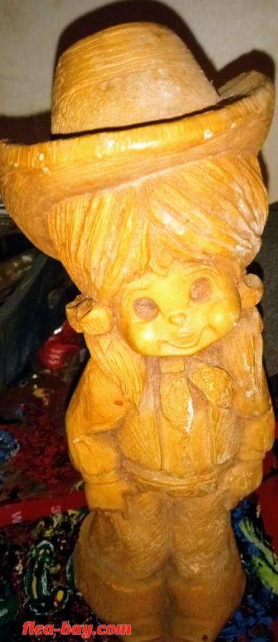 Mackenzie gueen of the rodeo statue 1974