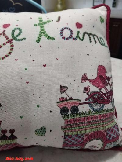 Throw Pillow Paris Je Taime 20" Long  x 13" Tall - Thumbnail 4