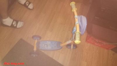 kids strider and scooter