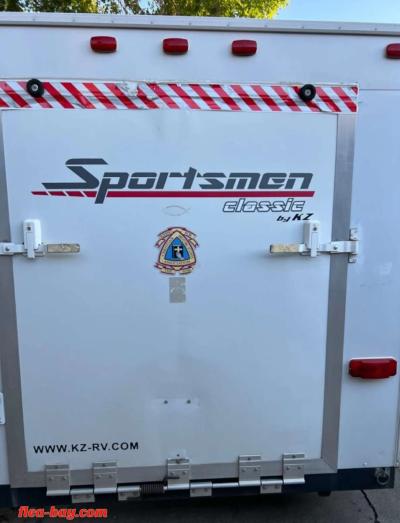 2012 k-z sportsman 16ft toy hauler rv camper - Thumbnail 3