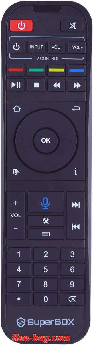 Superbox Elite Bluetooth remote control