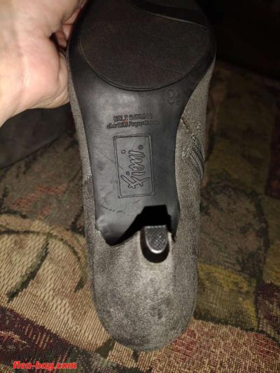 women's boots brown suede used - Thumbnail 4