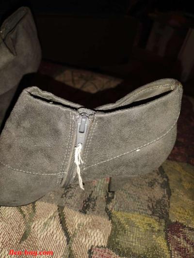 women's boots brown suede used - Thumbnail 2