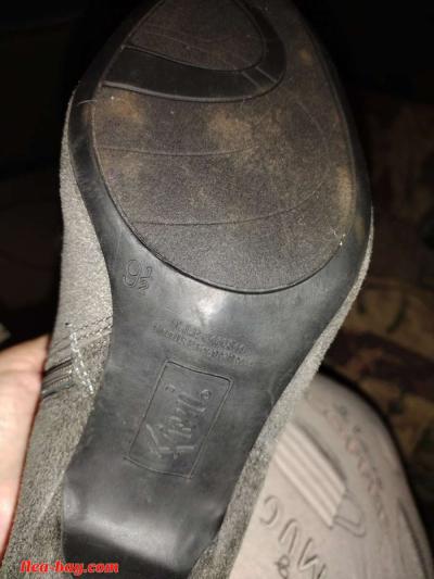 women's boots brown suede used - Thumbnail 5