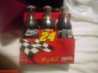 6pk Jeff Gordon cokes unopened refuel time in good shape - Thumbnail 2