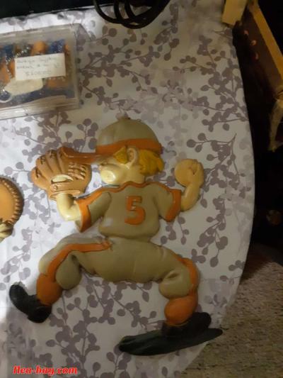 Antique Ceramic Hanging Decorations - Thumbnail 3