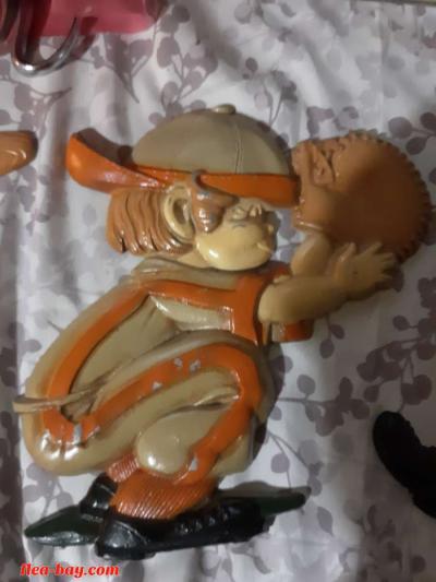 Antique Ceramic Hanging Decorations - Thumbnail 2