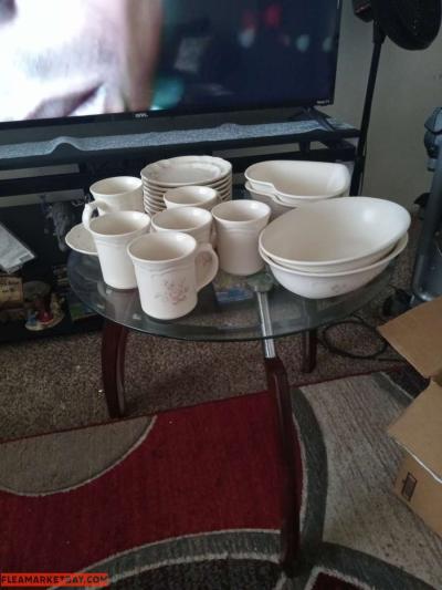 Dishes set 18 matching - Thumbnail 2