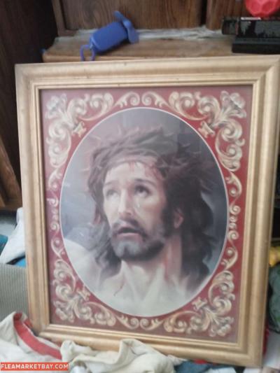 Jesus Christ crying on the cross picture - Thumbnail 2