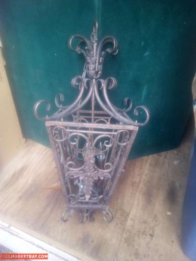Iron Chandelier - Thumbnail 2