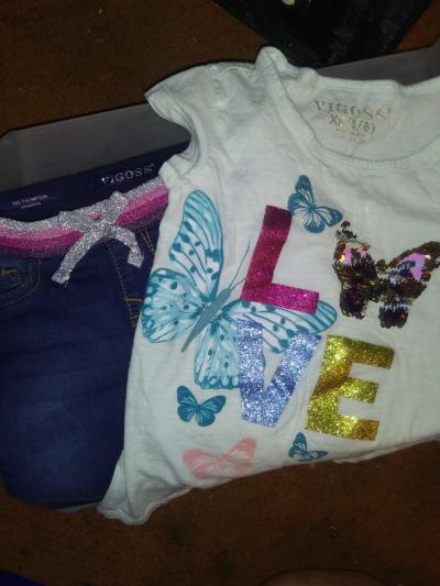 Girls toddler .Cat and Jack outfits. - Thumbnail 3