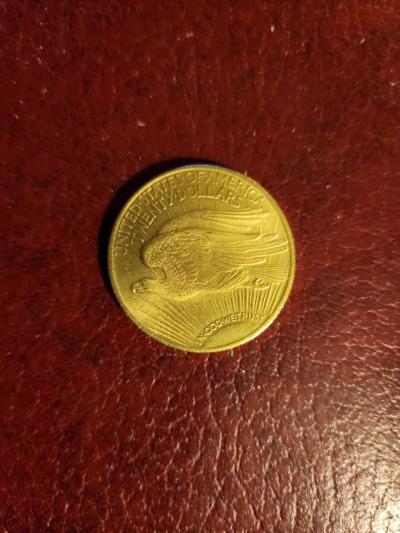1921 Twenty Dollar Double Eagle Gold Coin - Thumbnail 3