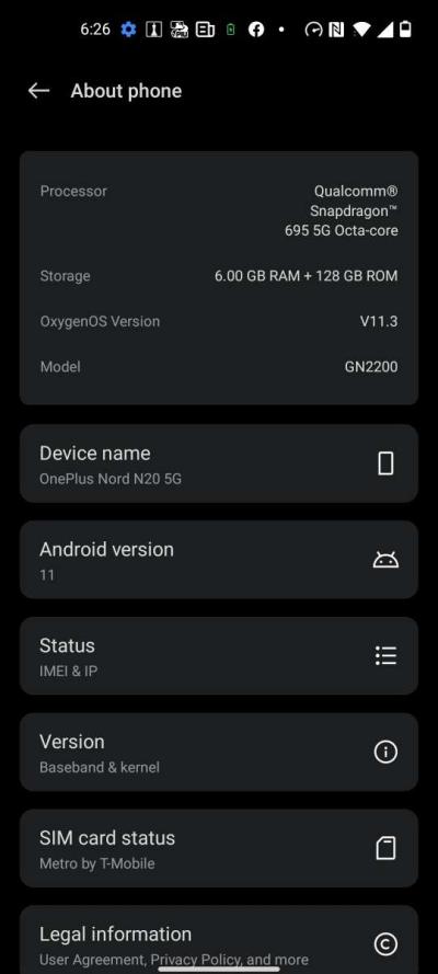 OnePlus Nord N20 5g - Thumbnail 4
