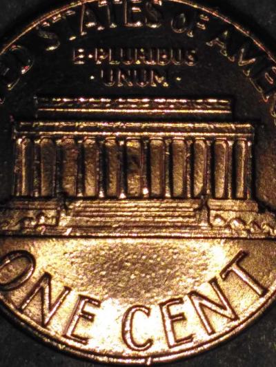 1983 No Mintmark (Philadelphia) Doubled Die Reverse. - Thumbnail 3