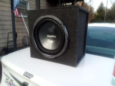 sony Xplod 1200 watt subwoofer speaker and cabinate . - Thumbnail 3