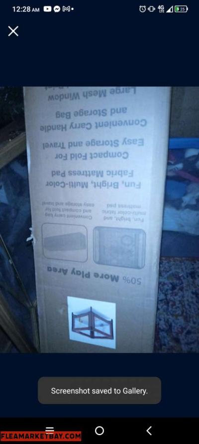 brand new play pen in box 3ft x 3ft - Thumbnail 2