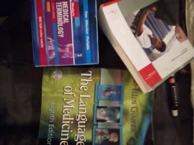 medical books and flash cards - Thumbnail 3
