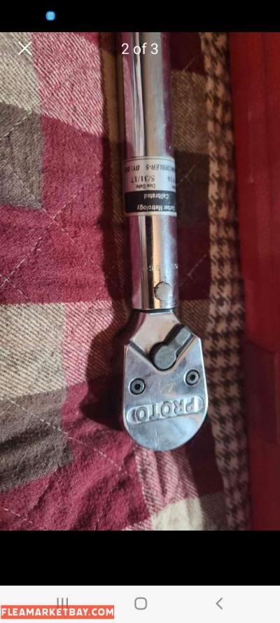 Proto Big Dawg # 153 Foot Pound Torque Wrench Ratchet Head 6 - Thumbnail 2