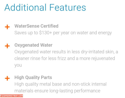 Oxygenies shower head - Thumbnail 2