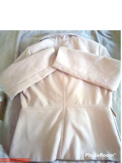 OLD NAVY BEIGE PEACOAT szM - Thumbnail 2