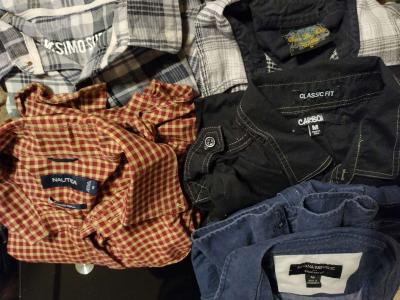 MENS DRESS SHIRTS size med