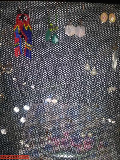 stud and dangle earrings - Thumbnail 2