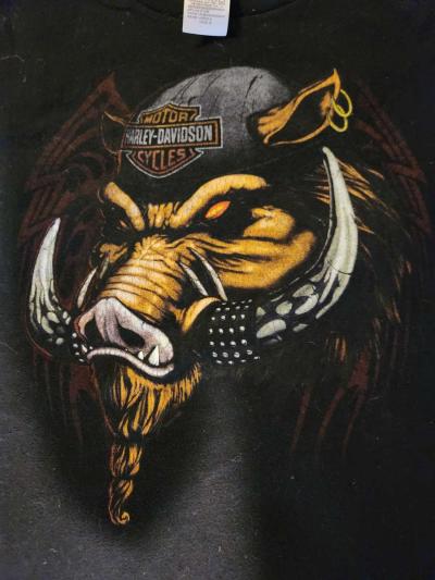 Harley Davidson Used LG two shirts Both Lubbuck Tx - Thumbnail 3