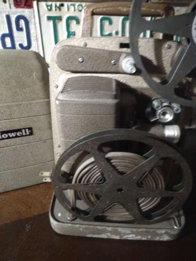 vintage Bell Howell movie projector
