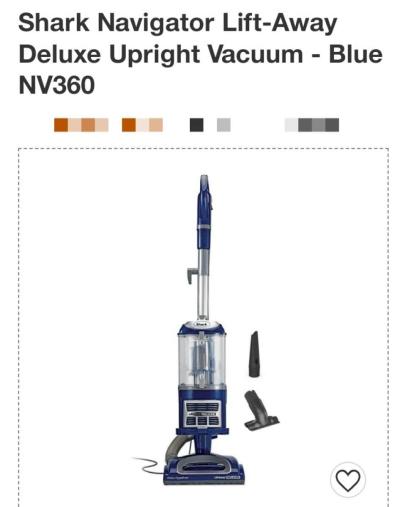 Shark navigator lift away deluxe upright vacuum.. brand new - Thumbnail 3