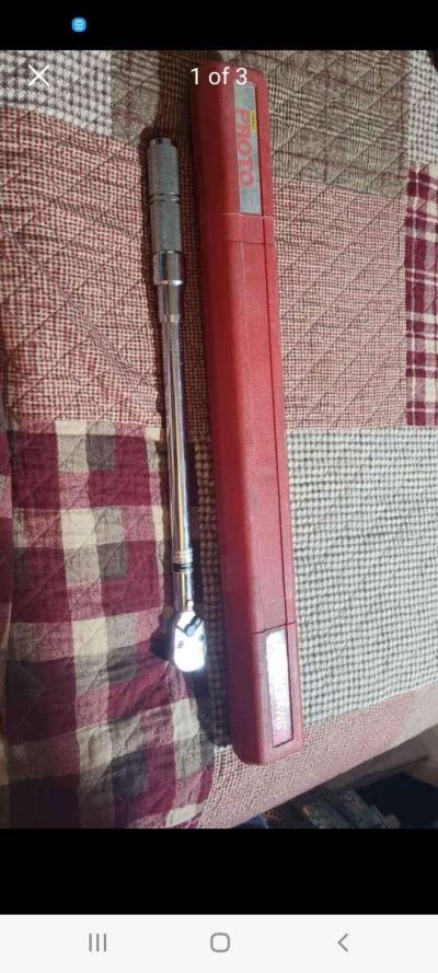 Proto Big Dawg # 153 Foot Pound Torque Wrench Ratchet Head 6 - Thumbnail 3