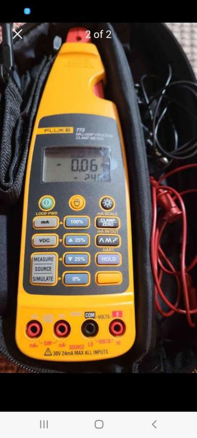 Fluke 773 Milliamp Process Clamp  Meter - York, Pennsylvania