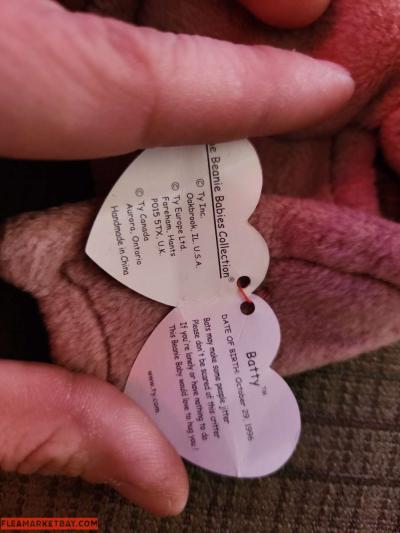 Ty Beanie Babies Batty the Bat - Thumbnail 2