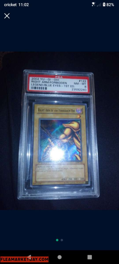 Yu-Gi-Oh Exodia PSA 8 - Thumbnail 2