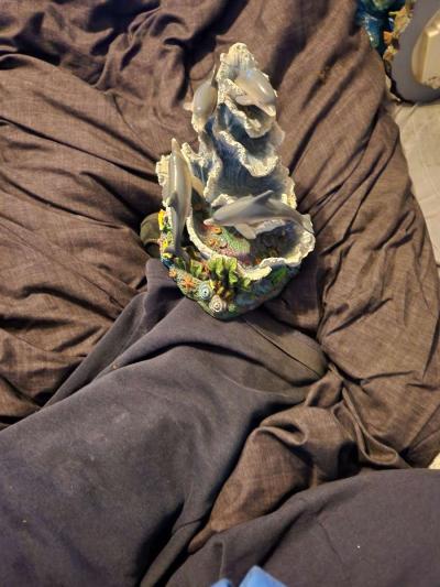 working Dolphin fountain