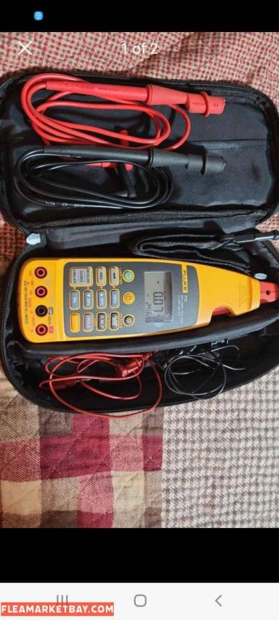 Fluke 773 Milliamp Process Clamp  Meter - Thumbnail 2