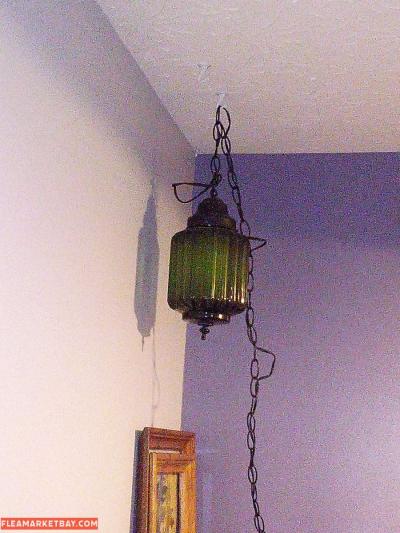 hanging green emerald light - Thumbnail 2