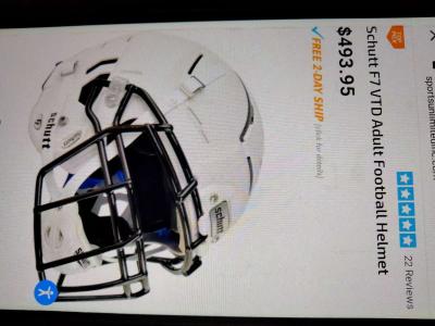 Schutt football helmet youth size M - Philadelphia, Pennsylvania