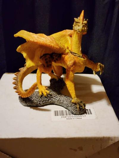 Danbury Mint Fabulous Dragons  Grindalyx Collectible - Thumbnail 3