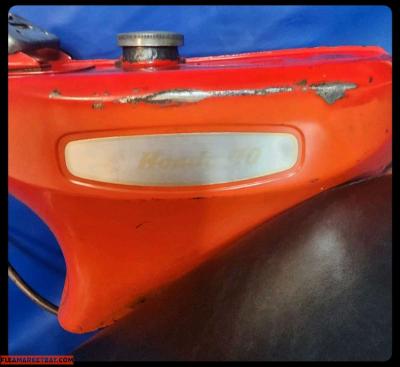 19621966 Honda CT200 Gas Fuel Tank  Seat Trail 90 - Thumbnail 2