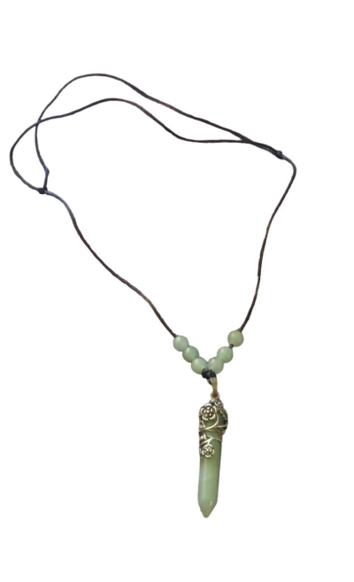 green aventurine necklace