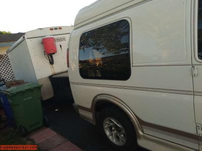 lawn equipment full set ready to work enclosed trailer - Thumbnail 2