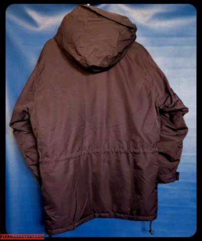 Eddie Bauer plum colored womens SZ Med Goose Down - Thumbnail 2