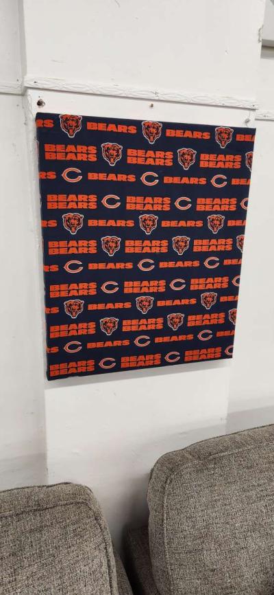 Chicago bears wall art - Thumbnail 3