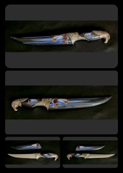 Knife Eagle with cover - Thumbnail 1