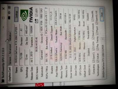 RTX 2060super 8gb Graphics card - Thumbnail 5